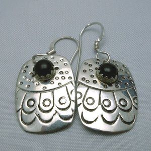 Southwestern Sterling Silver Earrings - 3.5g